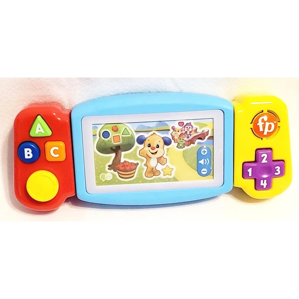 Fisher Price BILINGUAL Laugh &Learn Twist &Learn Gamer Pretend Game Learning Toy